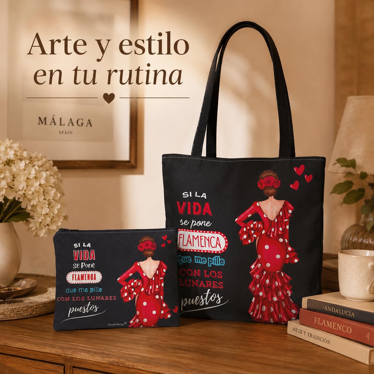 Pack Málaga + Granada Macarena con frase – vista 8