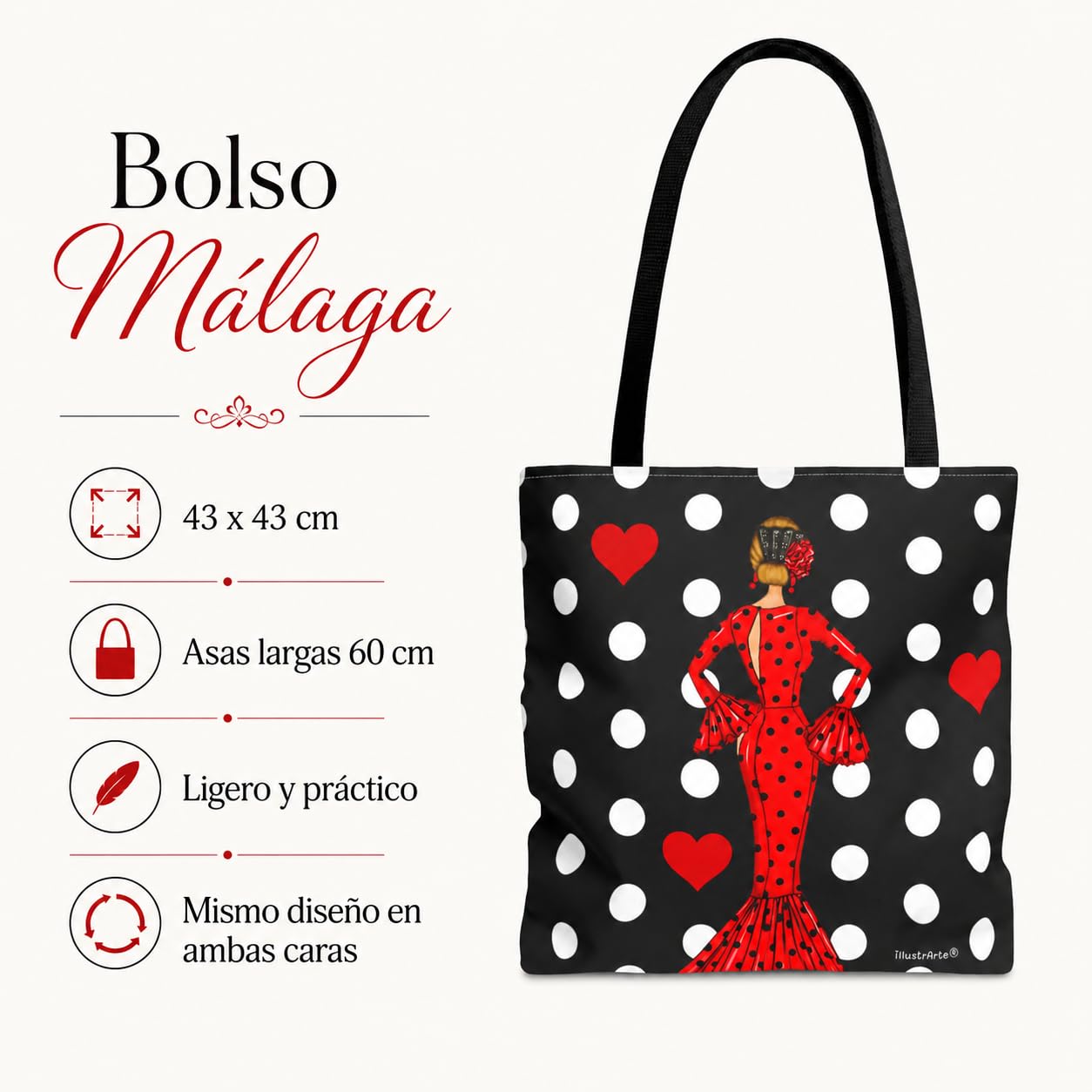 Pack Málaga + Granada María Rojo lunares – vista 3