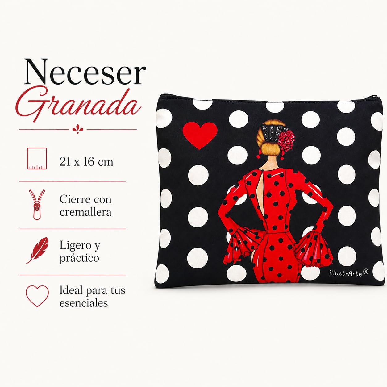Pack Málaga + Granada María Rojo lunares – vista 4