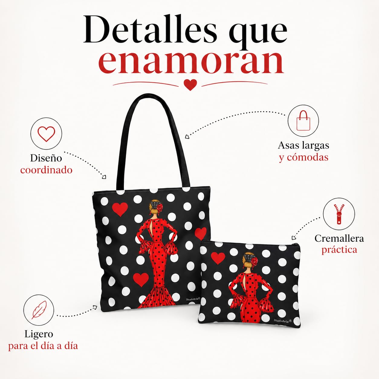 Pack Málaga + Granada María Rojo lunares – vista 6