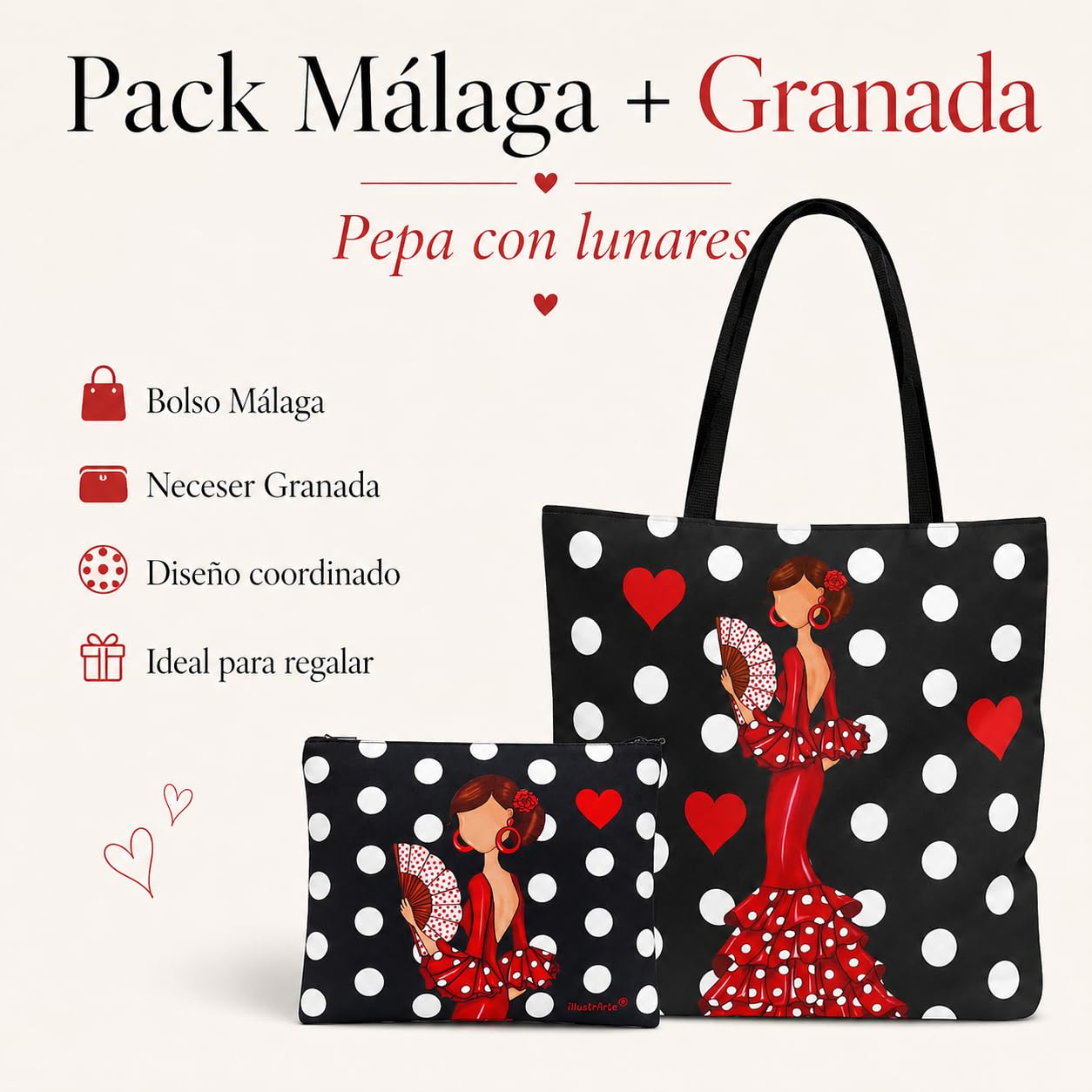 Pack Málaga + Granada Pepa Lunares – vista 2