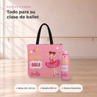Pack Botella Térmica Bailarina + Bolsa de Ballet – diseño Marina (Sueña, Baila, Brilla) – qué incluye