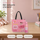 Pack Botella Térmica Bailarina + Bolsa de Ballet – diseño Marina (Sogna, Danza, Brilla) – ambiente