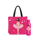 Pack Botella Térmica Bailarina + Bolsa de Ballet – diseño Tina