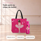 Pack Botella Térmica Bailarina + Bolsa de Ballet – diseño Tina – qué incluye