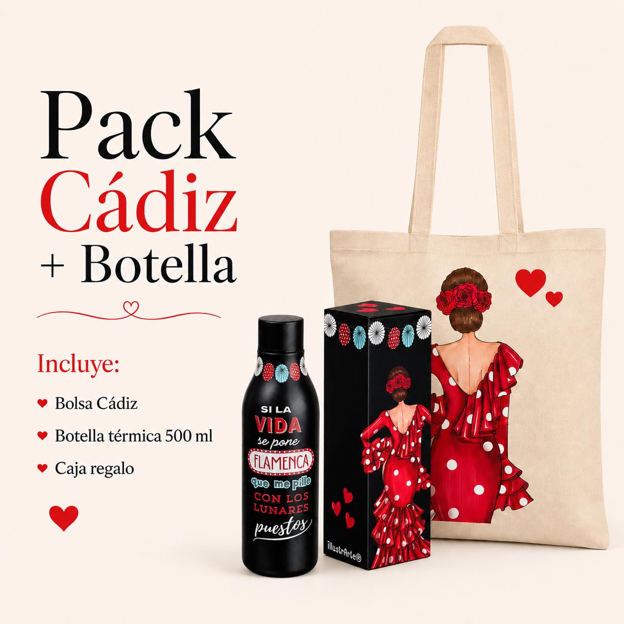 Pack botella + bolsa Cádiz Macarena – vista 7