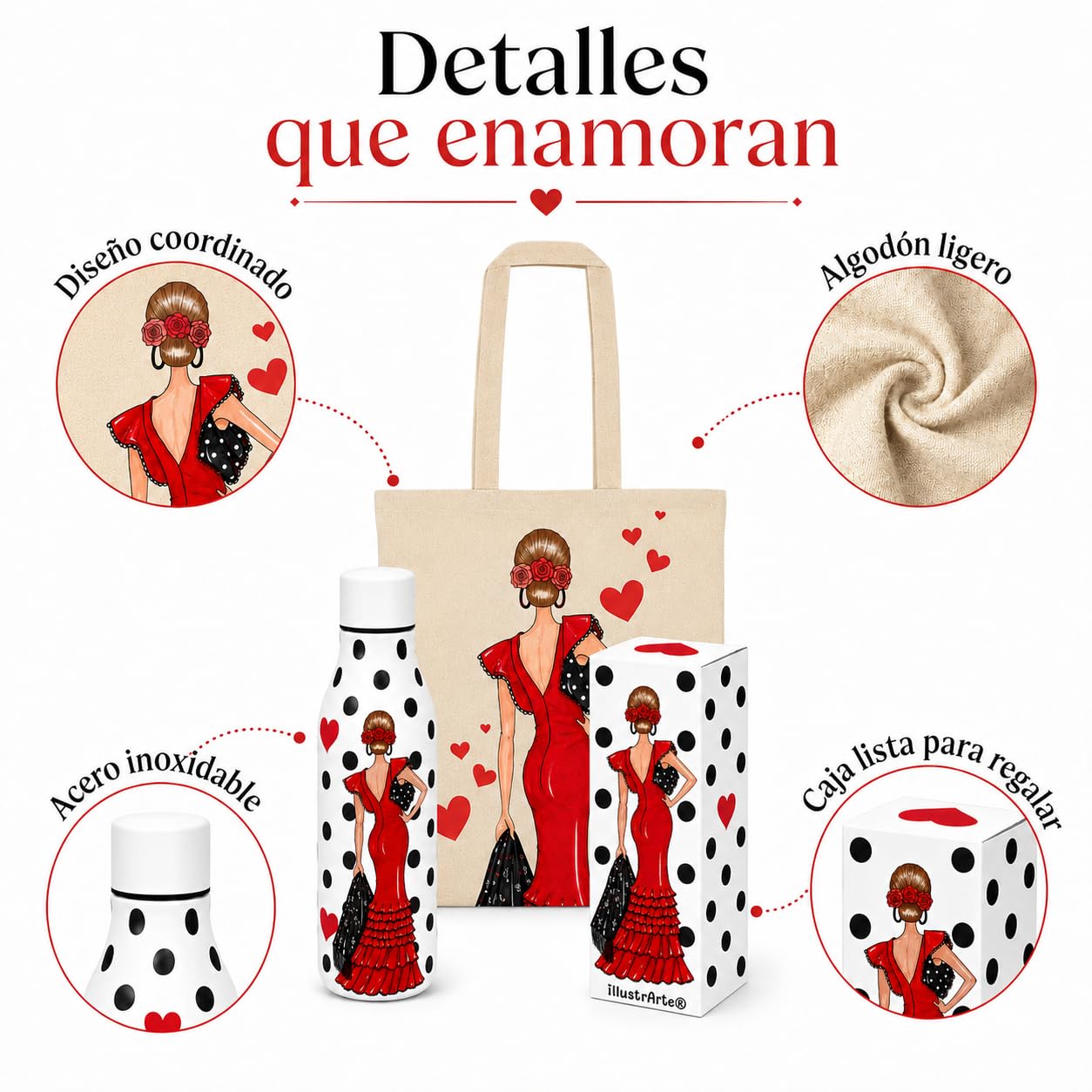 Pack botella + bolsa Cádiz Manuela – vista 4