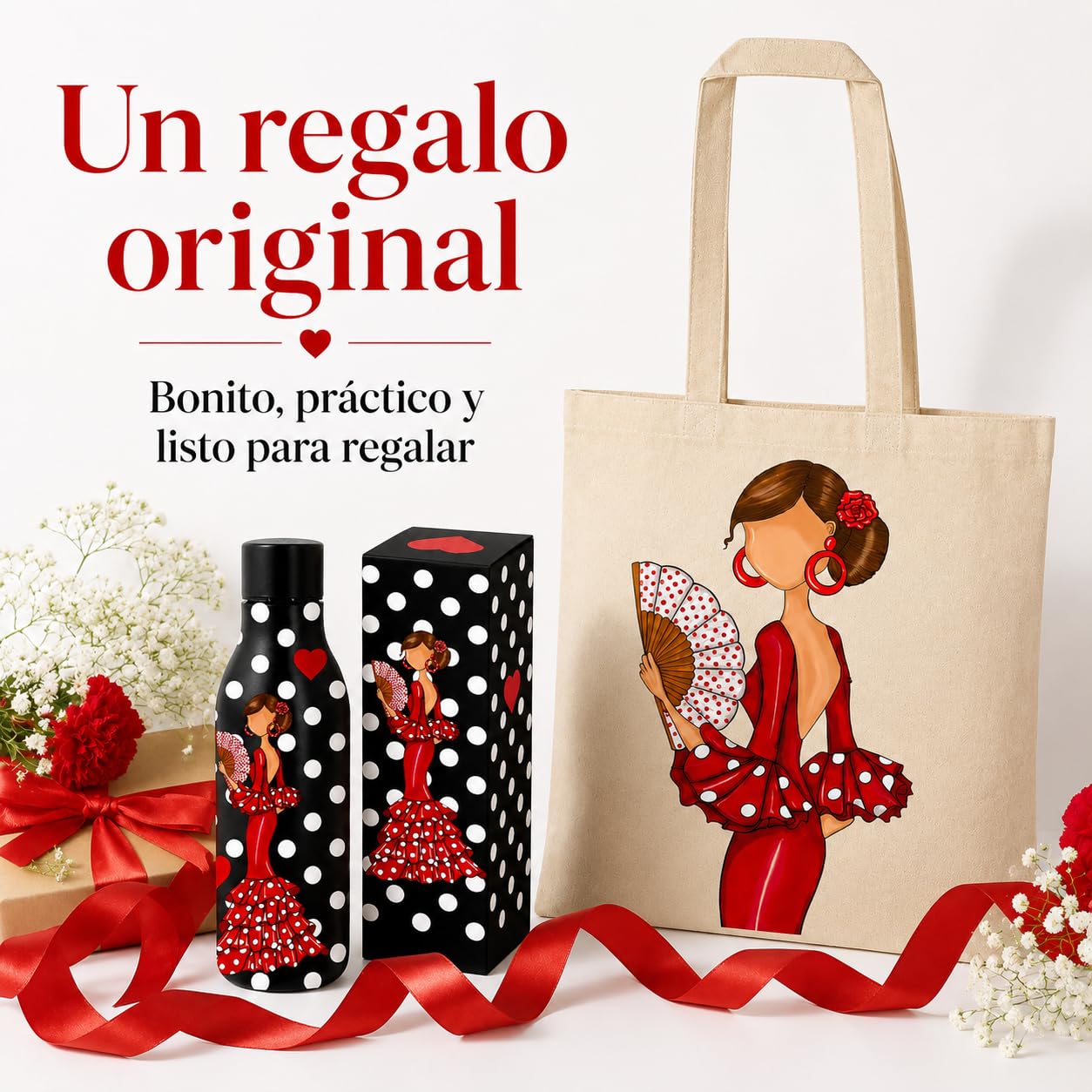 Pack botella + bolsa Cádiz Pepa – vista 2