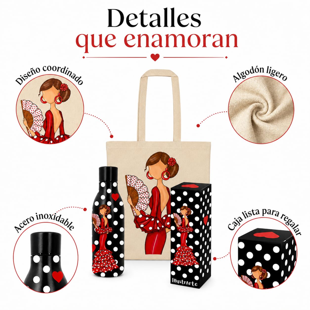 Pack botella + bolsa Cádiz Pepa – vista 3