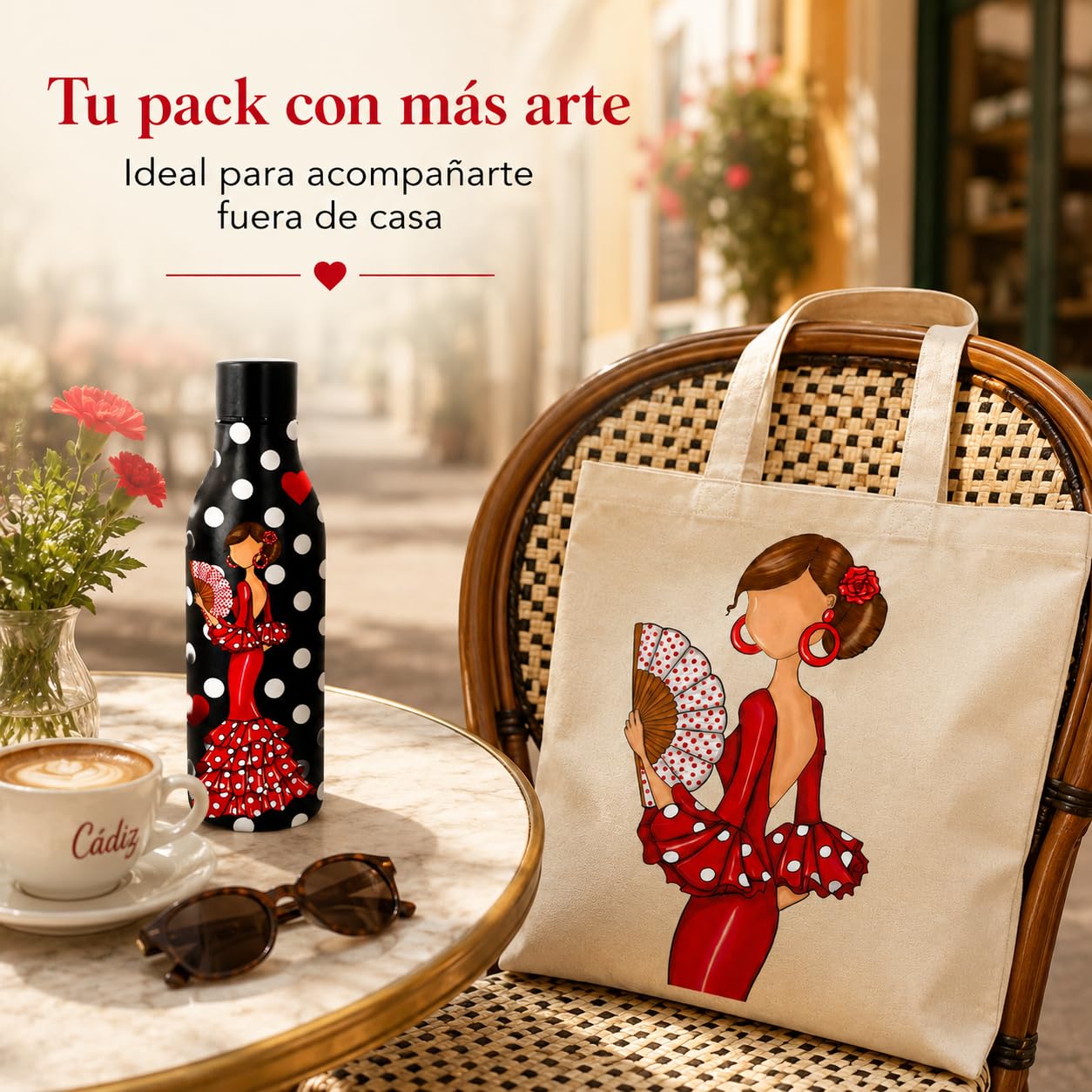Pack botella + bolsa Cádiz Pepa – vista 4