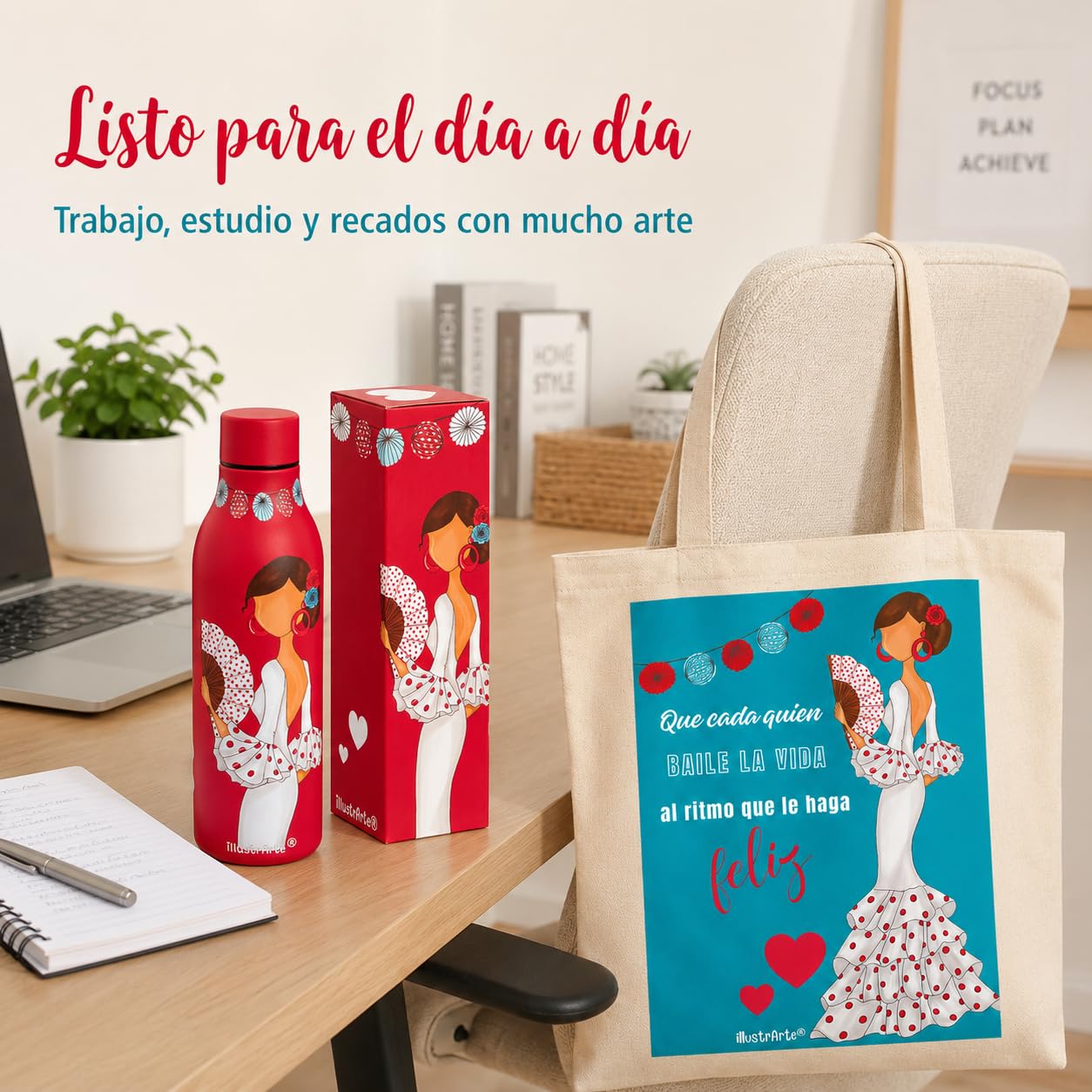 Pack botella + bolsa Cádiz Pepa Feliz – vista 6