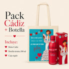 Pack botella + bolsa Cádiz Pepa Feliz – vista 7