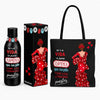 Pack botella térmica 500 ml + bolso tote Málaga 43x43 cm illustrArte – Macarena con frase
