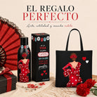 Pack botella + bolso Málaga Macarena liso – vista 2