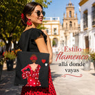 Pack botella + bolso Málaga Macarena liso – vista 7