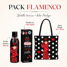 Pack botella + bolso Málaga Macarena lunares – vista 2