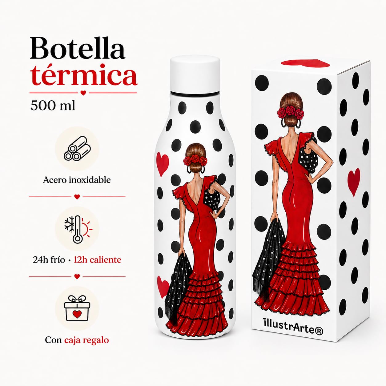 Pack botella + bolso Málaga Manuela – vista 2
