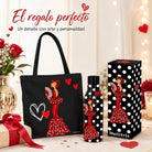 Pack botella + bolso Málaga Pepa liso – vista 2