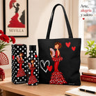 Pack botella + bolso Málaga Pepa liso – vista 8