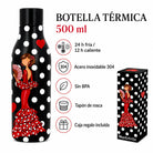 Pack botella + bolso Málaga Pepa lunares – vista 3