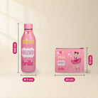 Pack Botella Térmica Bailarina + Neceser Granada – diseño Marina (Rêve, Danse, Brille) – medidas