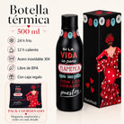 Pack botella + neceser Granada Macarena con frase – vista 4