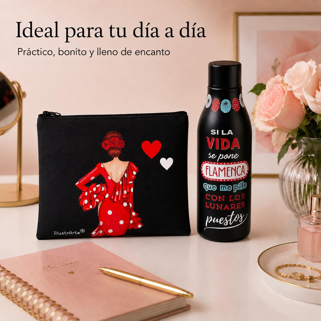 Pack botella + neceser Granada Macarena Liso – vista 5