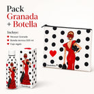 Pack botella + neceser Granada Manuela – vista 2