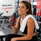Pack botella + neceser Granada María Rojo Liso – vista 7