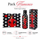 Pack botella + neceser Granada María Rojo Lunares – vista 2