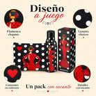 Pack botella + neceser Granada María Rojo Lunares – vista 5