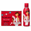 Pack botella térmica 500 ml + neceser Granada 22x17 cm illustrArte – Pepa Feliz rojo