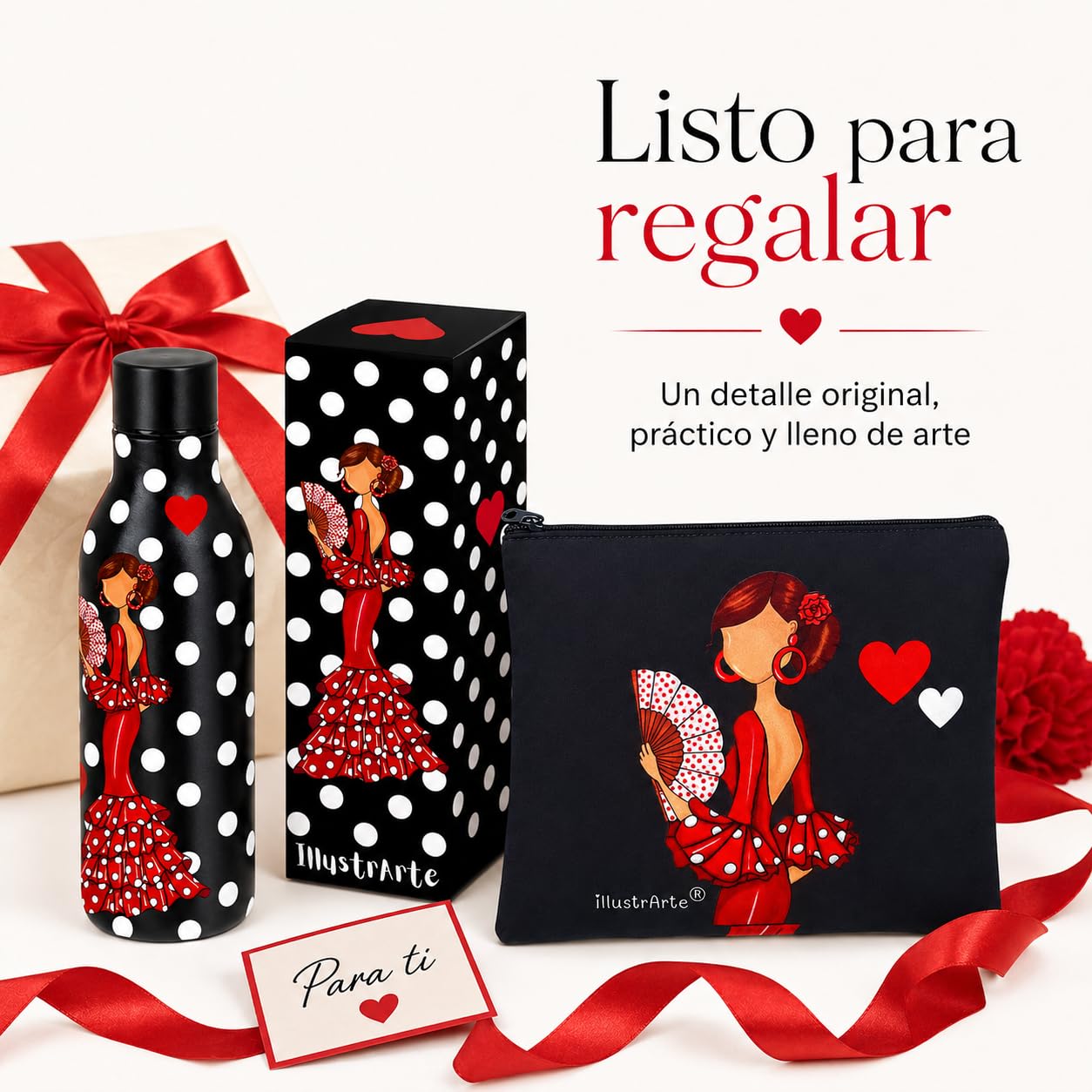 Pack botella + neceser Granada Pepa Liso – vista 6
