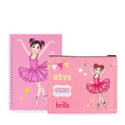 Pack Neceser Granada + Libreta Bailarina – diseño Marina (Rêve, Danse, Brille)