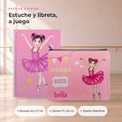 Pack Neceser Granada + Libreta Bailarina – diseño Marina (Sogna, Danza, Brilla) – qué incluye