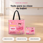 Pack Marina Träume: bolsa de ballet y neceser Granada en el estudio