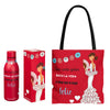Pack Botella Térmica + Bolso Tote Málaga Flamenco | Diseño illustrArte | Idea de Regalo Original