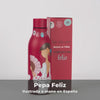 Botella térmica flamenca illustrArte 500 ml – diseño Pepa Feliz – vídeo: las dos caras, temperatura, medidas y caja de regalo