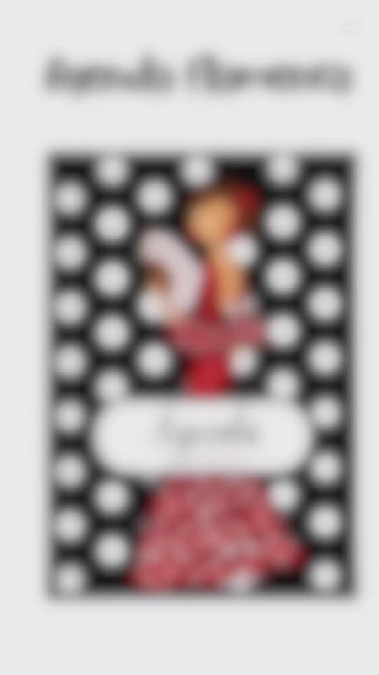 Agenda Flamenca 2026 “Pepa” – 2 Días por Página – Ilustraciones Flamencas – Eventos Flamencos del Año – Diseño illustrArte