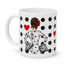 Taza de cerámica illustrArte 350 ml – diseño flamenca María Blanco