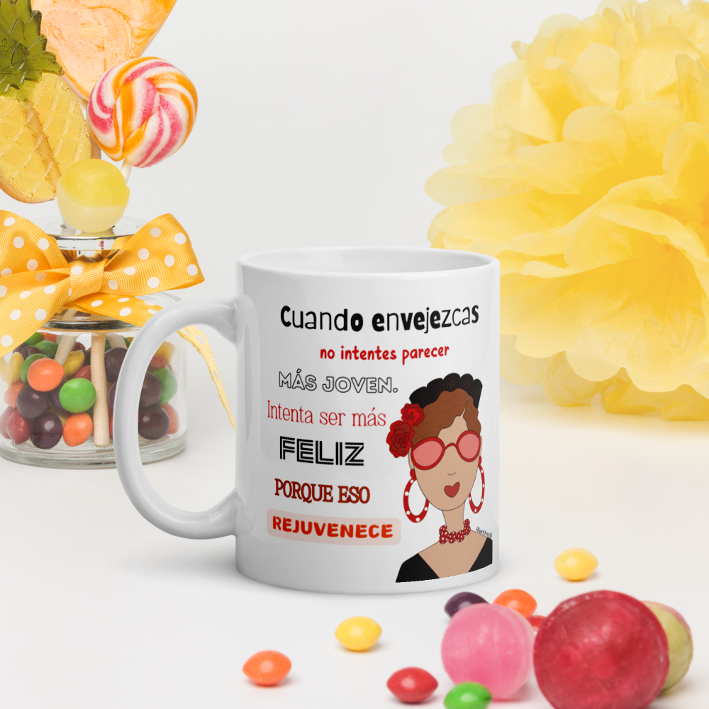 Caneca de cerâmica, modelo Pepa flamenco