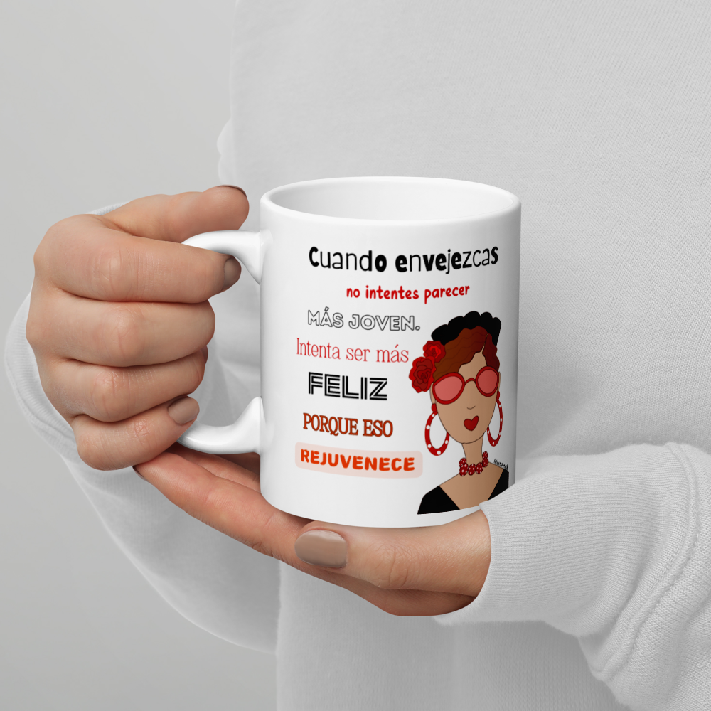 Caneca de cerâmica, modelo Pepa flamenco